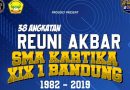 Ayo Ikut Reuni Akbar SMA KARTIKA XIX (KC 1) Bandung Dan Dapatkan Grand Prize Paket Umroh