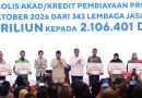 Presiden Prabowo Apresiasi TPAKD, Penyaluran Kredit Capai Rp64,85 Triliun